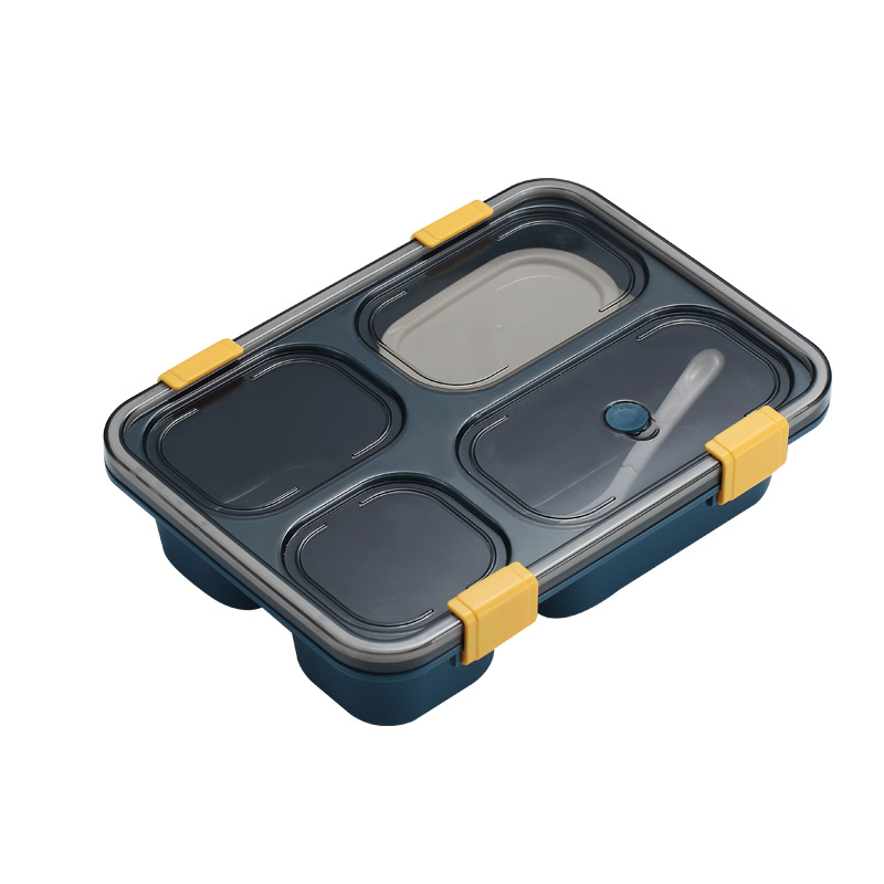 Square Design 3 compartment leak proof lunch box ( 850ml )