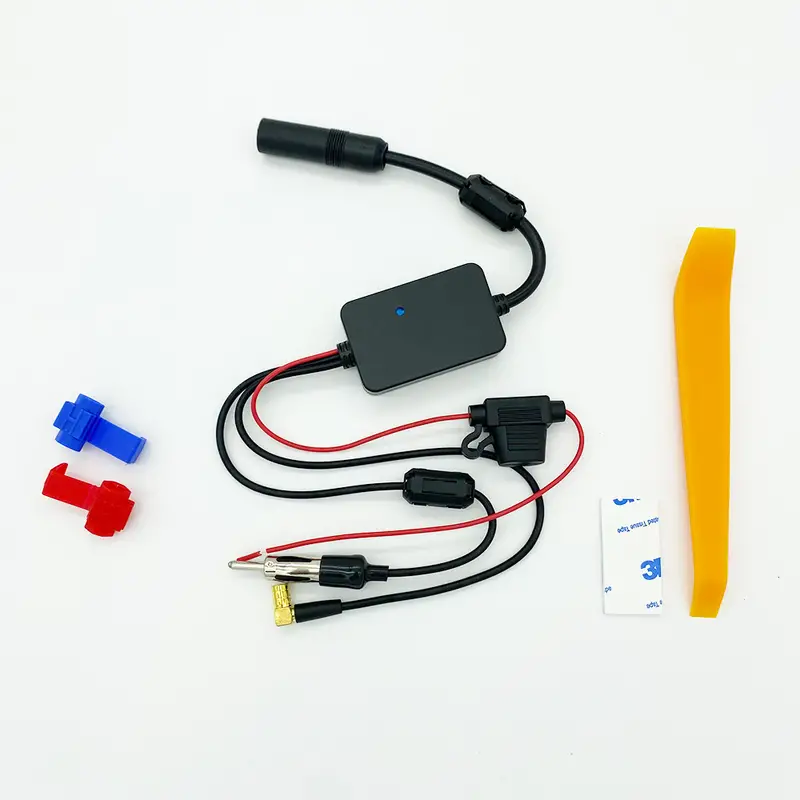 Boost Your Car Radio Signal with Universal DAB+ Antenna Splitter Cable  Adapter & Amplifier Kit