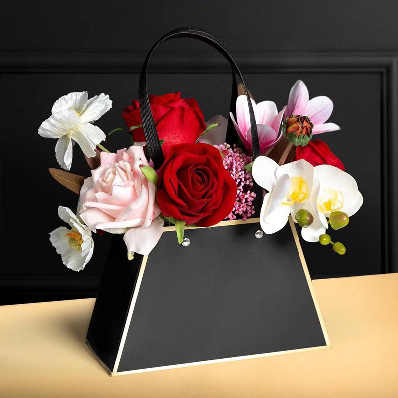Caja de regalo para flores, embalaje para arreglos florales