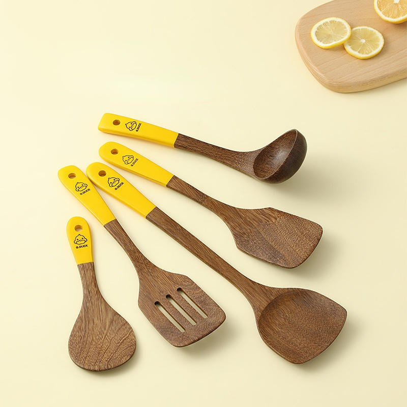 Silicone Utensil Set - Non-stick Cooking Utensils With Wooden Handle &  Storage Bucket - Apartment & College Dorm Essential Kitchen Supplies - Temu  United Arab Emirates