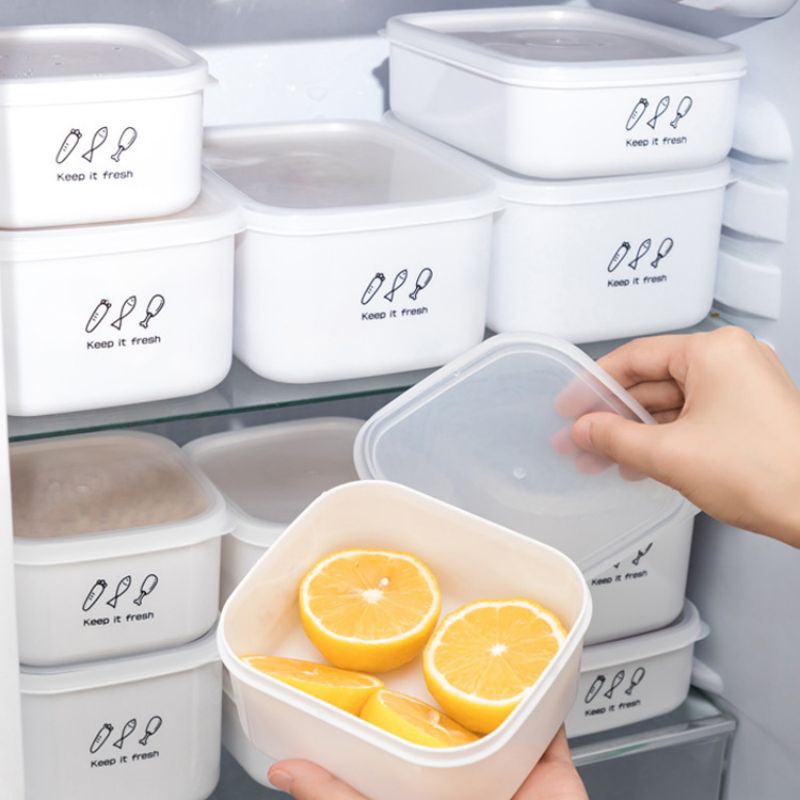 Food Storage Containers Miscellaneous Food Sub Packaging Freezer Box  Reducing Meal Quantitative Small Lunch Box Refrigerator Storage Fresh  Keeping Box 