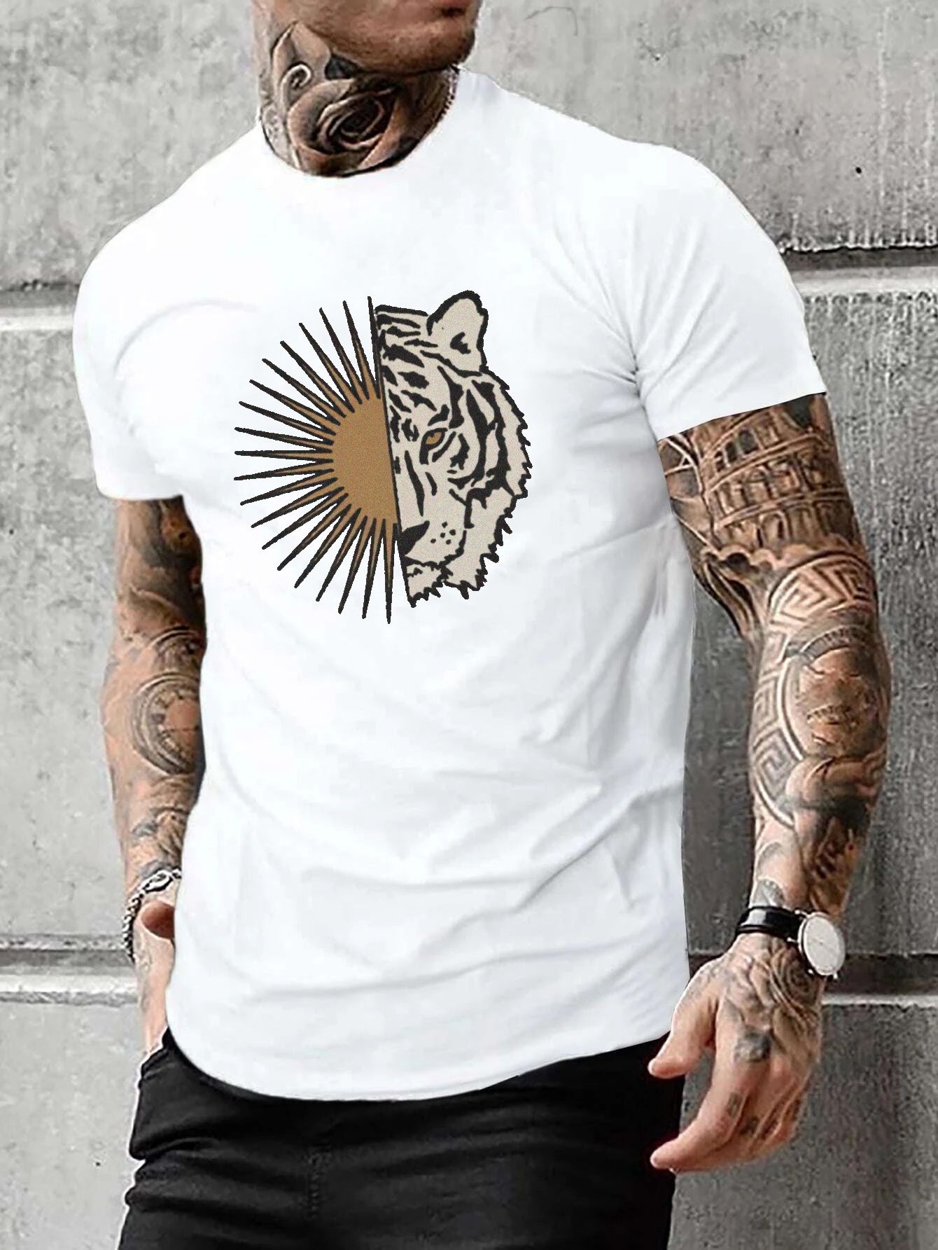 Tiger Shirt - Temu