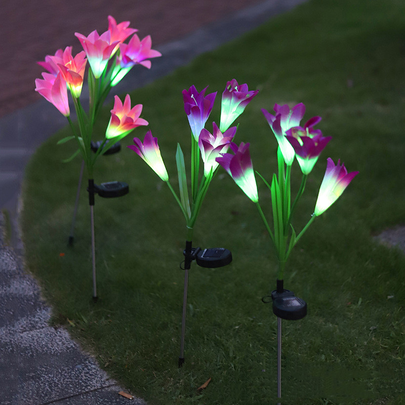 Lily deals flower lamp