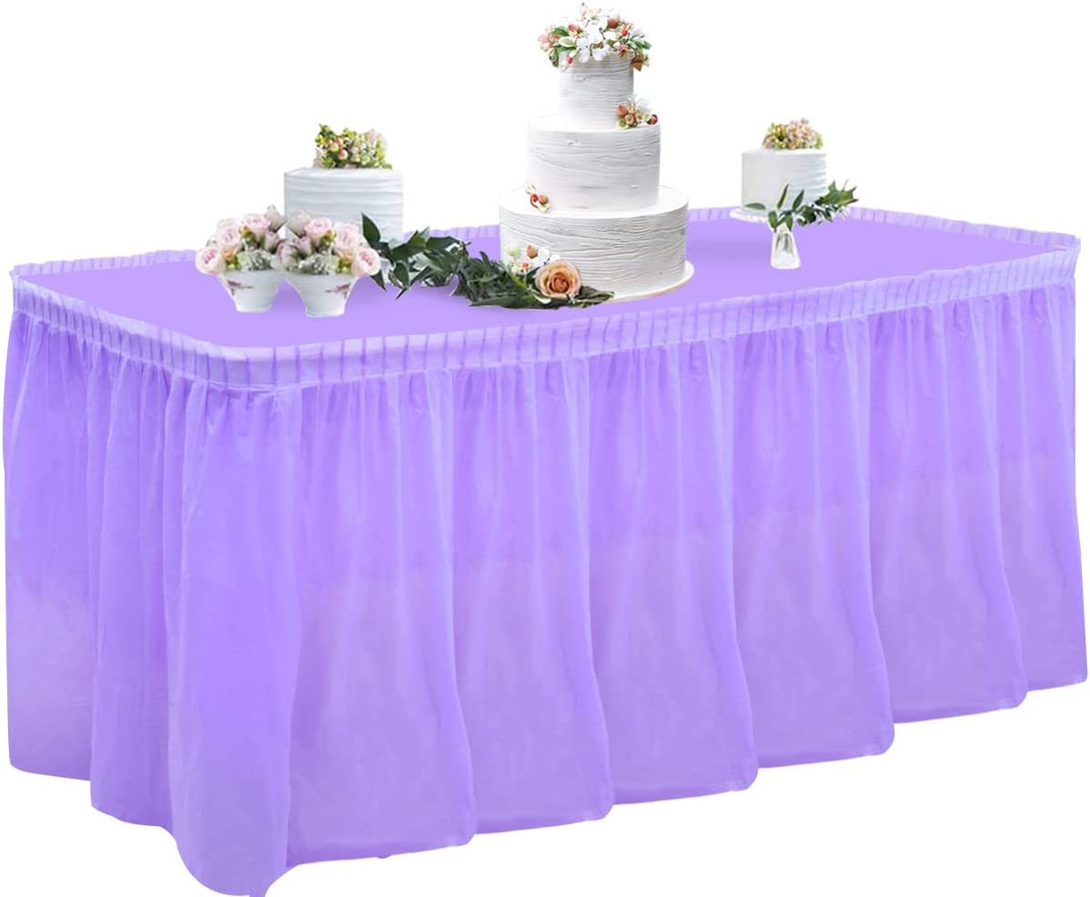 Mantel plisado para fiestas de cumpleaños, espectáculo de reunión, mesa  rectangular, color sólido, falda de mesa, mantel de terciopelo rectangular