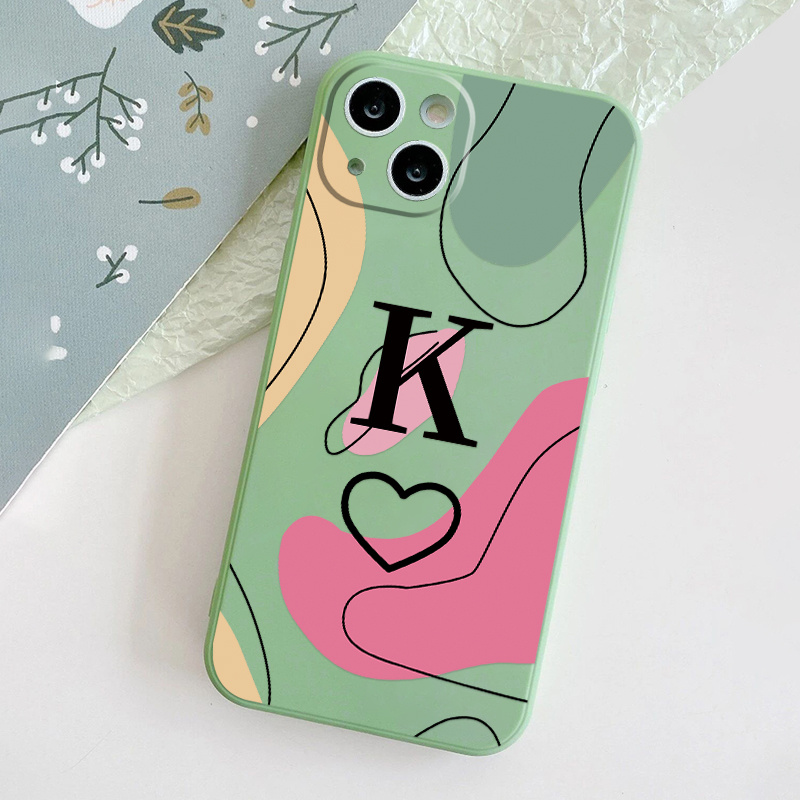 Letter K Design Mobile Phone Case For Iphone 14 13 12 11 Xs Xr X 7 Plus Pro  Max Mini - Temu Israel