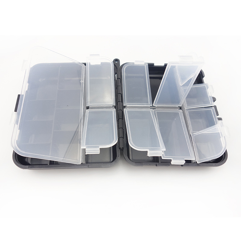Mini Double layer Plastic Fishing Tackle Storage Box: Keep - Temu