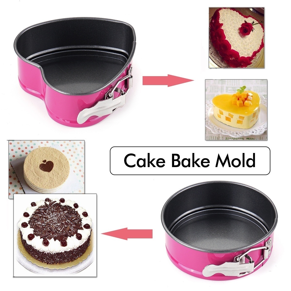 Mini Combo Cake Mould (3 pcs)