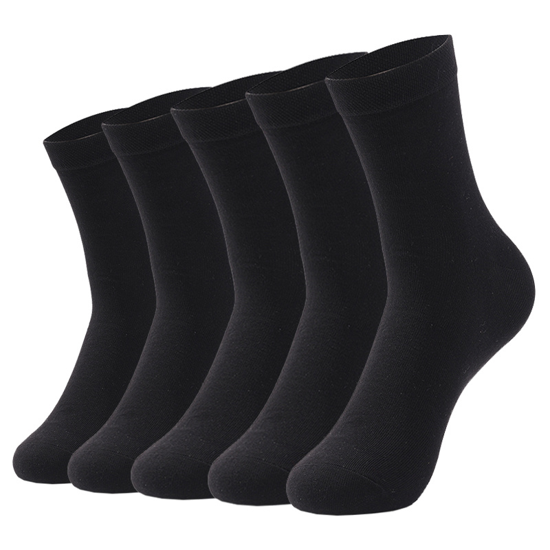 Unisex Casual High Quality Business Socks Soft Breathable Temu