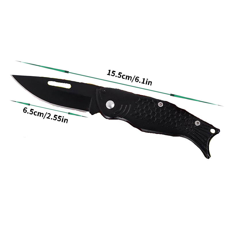 Versatile Stainless Steel Folding Knife For Outdoor Activities - Ideal For  Fishing, Camping, Hiking, And Picnics - Also Great For Kitchen Use - Temu