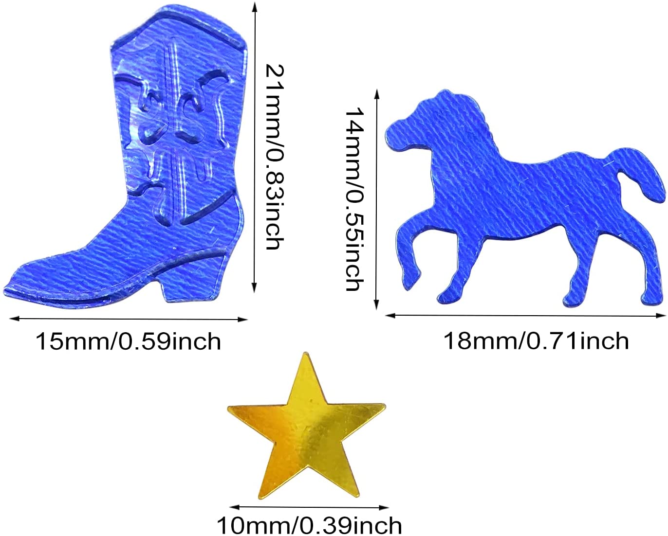 Horse Racing Boot Confetti, Western Cowboy Patrick, Theme Party Table