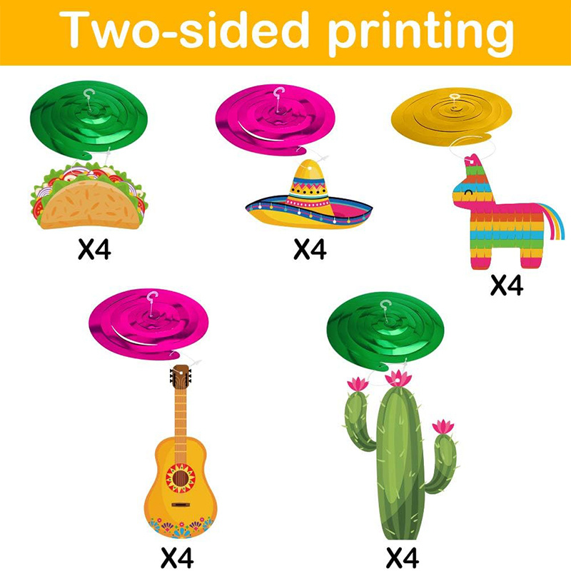 Mexican Fiesta Theme Party Tablecloths, Cinco De Mayo Party