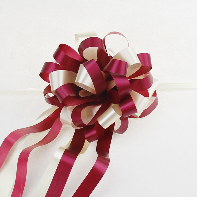 MAMUNU 3 Rolls Happy Birthday Ribbon, 3/5 and 1 Wide Birthday Cake Ribbon  White Satin Polyester Ribbon, for DIY Birthday Craft, Gifts Wrapping, Bow