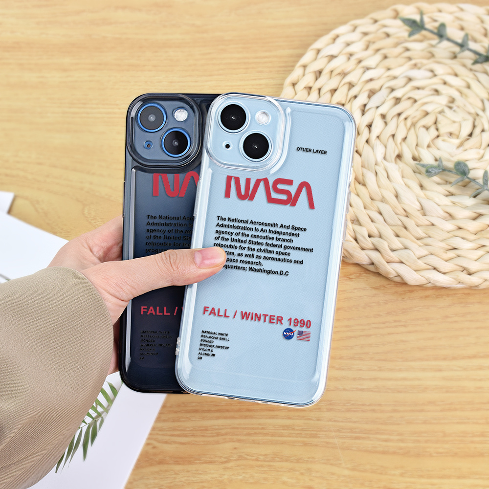 Nasa Transparent Black Lens inclusive Phone Case Temu