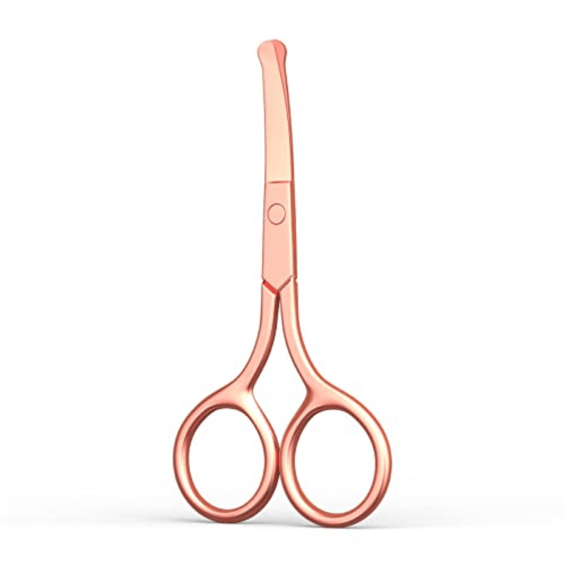 Small Scissors, Eyebrow Scissors, Nose Hair Scissors Round Tip Design, Will  Not Hurt the Nasal Cavity. Professional Grooming Scissors for Hair