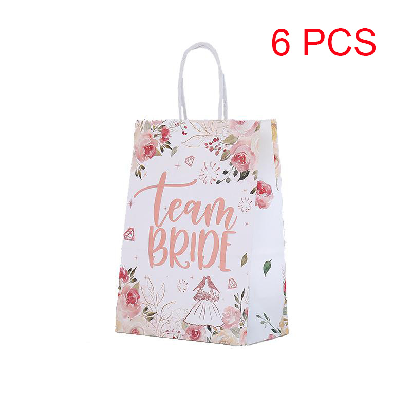 Team Bride Gift Bags With Handles For Bachelorette Party - Temu