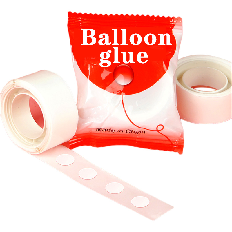 400 Pcs Points Balloon Glue Removable Adhesive Point