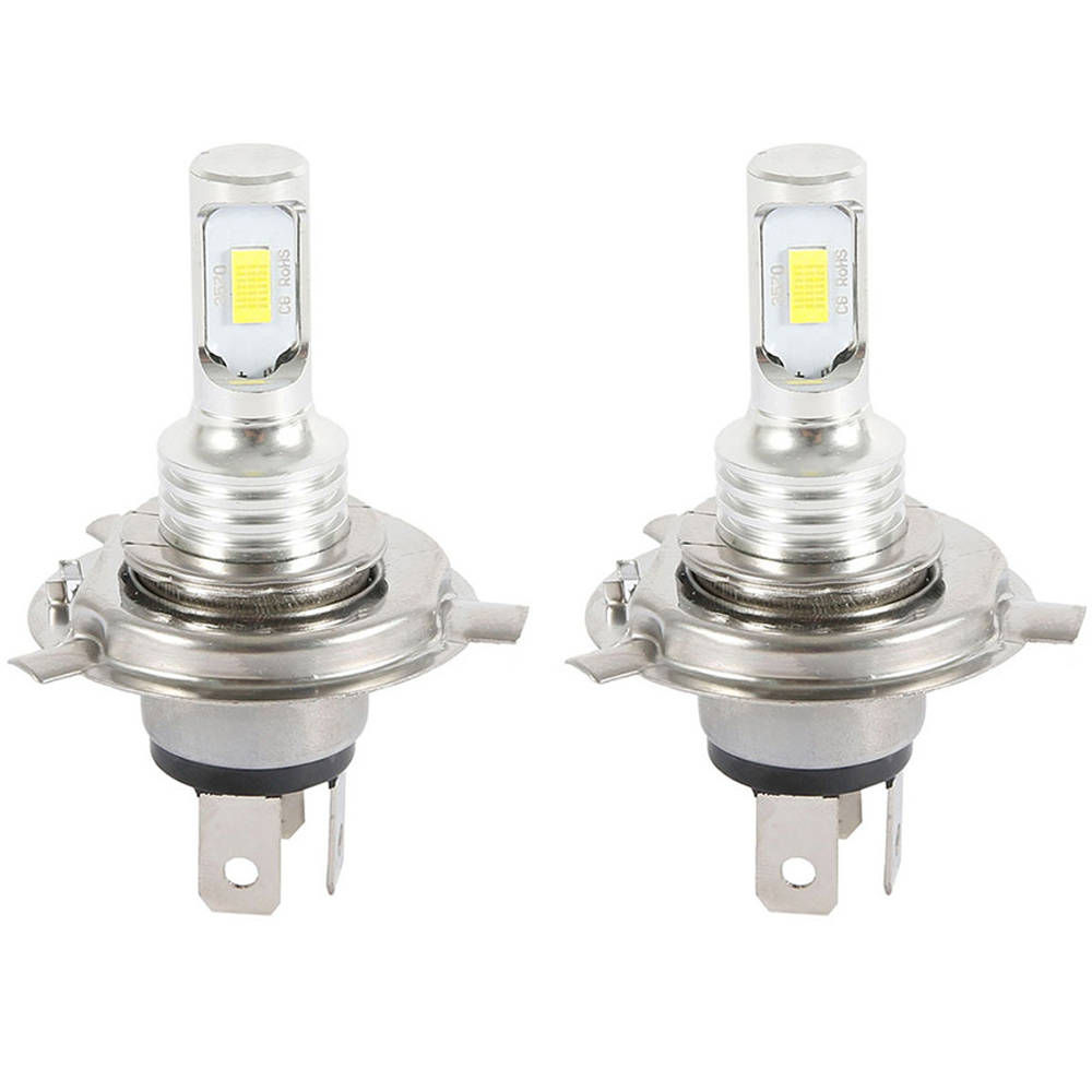 2pcs LED Ampoules de Phare de Voiture - H4/HB2/9003 - 80w 7000Lm