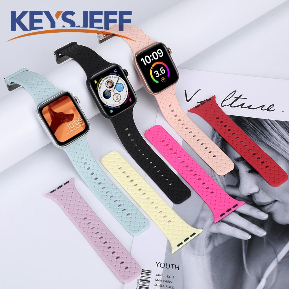 Braided Style Silicone Watch Bands For Watch 1 2 3 4 5 6 7 8 Se Ultra -  Temu United Arab Emirates