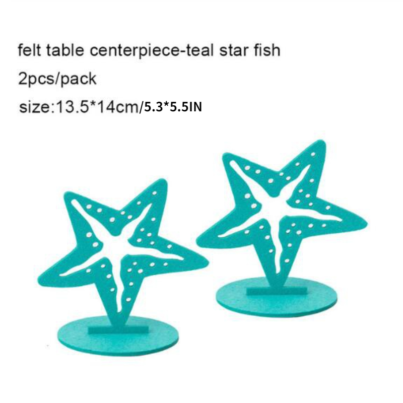 Mermaid Birthday Party Decorations Felt Table Centerpiece - Temu United  Arab Emirates