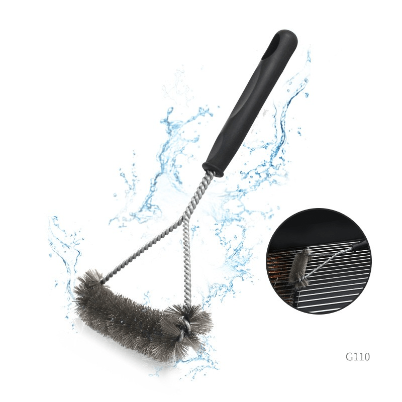 Grill Brush, Bristle Free Wire Combined Bbq Brush, 15grill