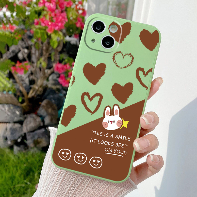 cat heart graphic phone case iphone 14 pro max 14 pro 14 - Temu