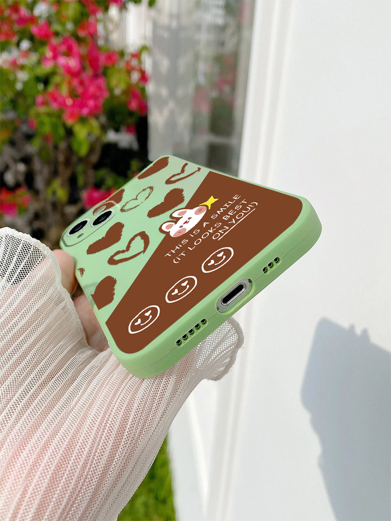 cat heart graphic phone case iphone 14 pro max 14 pro 14 - Temu