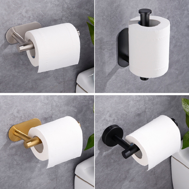 Under Cabinet Mount Paper Towel Holder With Curved Ends Hand