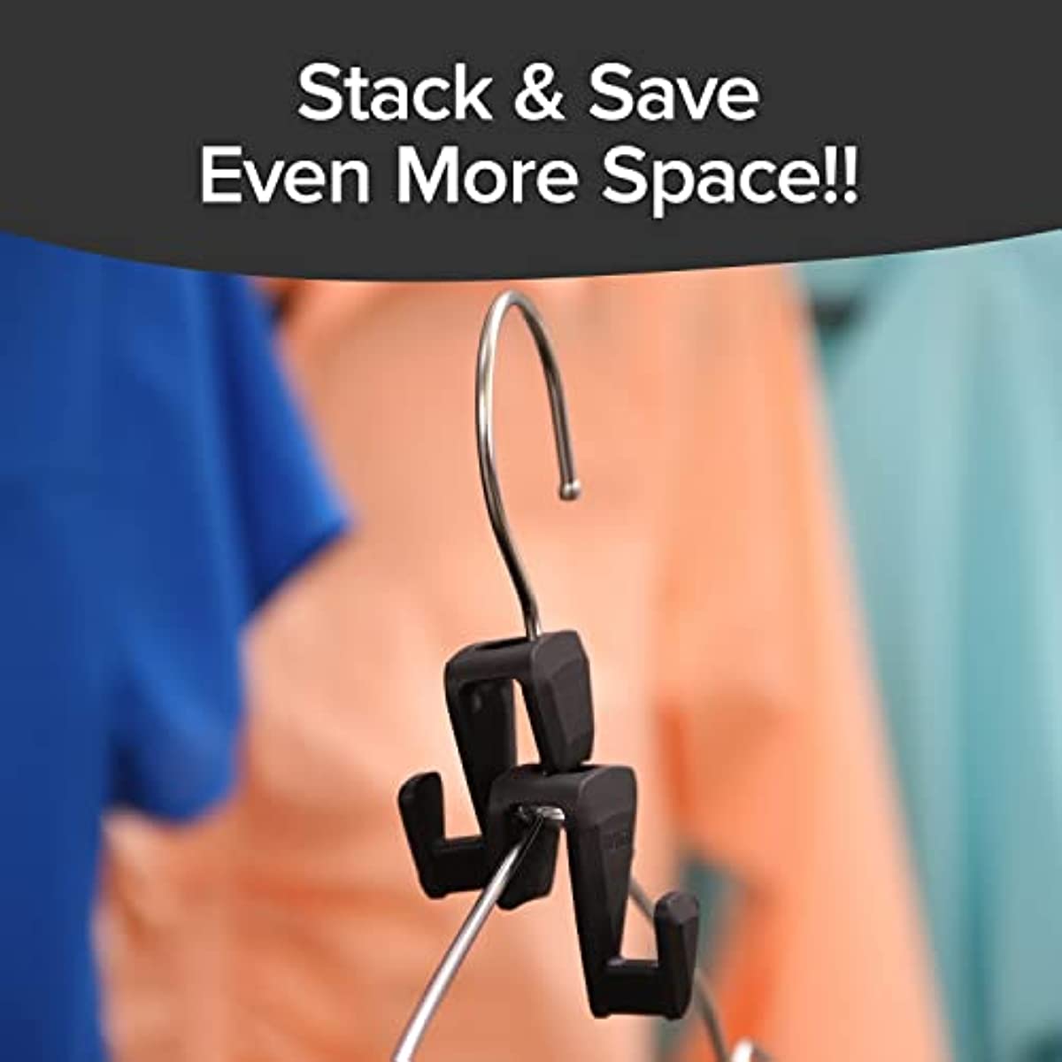 Clothes Hanger Connector Hooks, As Seen On Tv, Cascade Hangers Hooks, Ultra  Premium Hanger Hooks To Create Up To 3x More Closet Space - Temu