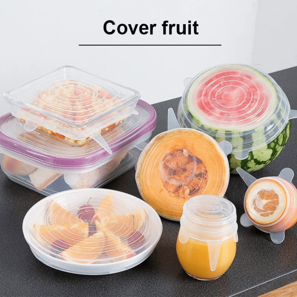 Multifunctional Silicone Stretch Lid Universal Silicone Food - Temu