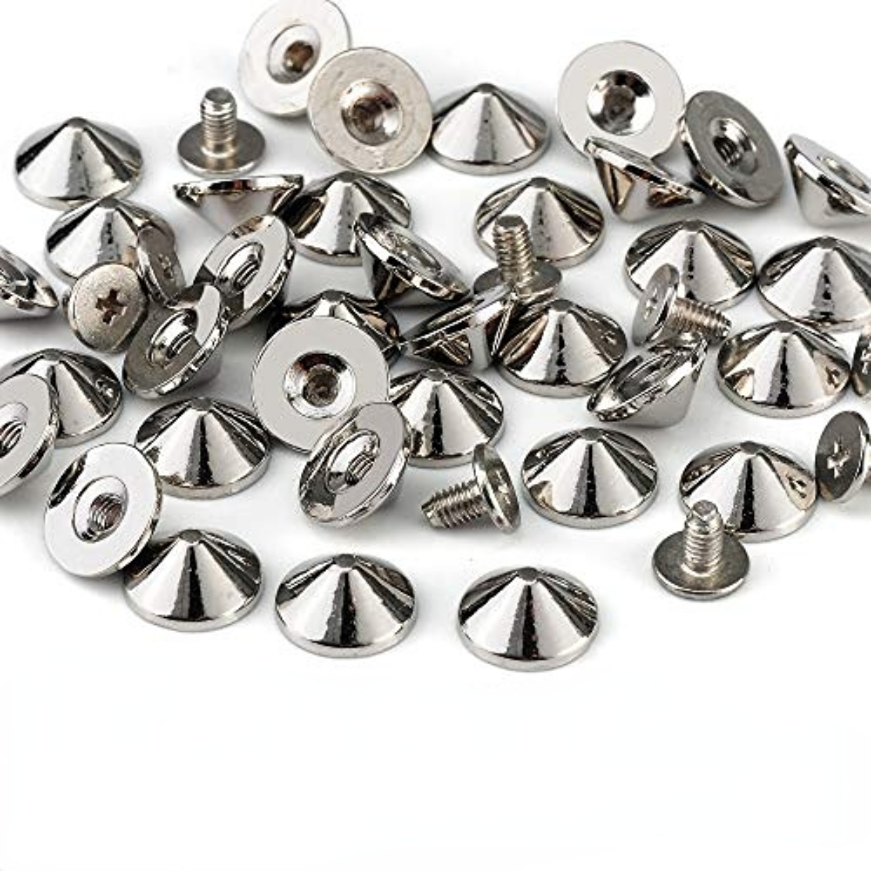 Cone Spikes Metal Tree Spikes Screwback Studs For Diy - Temu Mexico