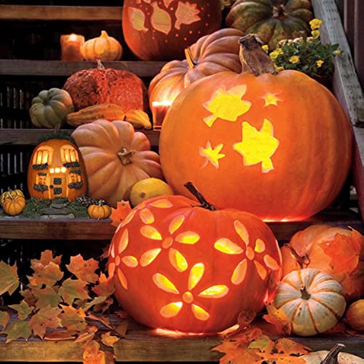 Pumpkin Carving Stainless Set
