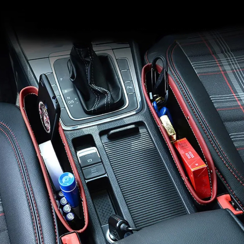 iMounTEK® Car Seat Gap Cup Holder and Storage Organizer - Pick Your Plum