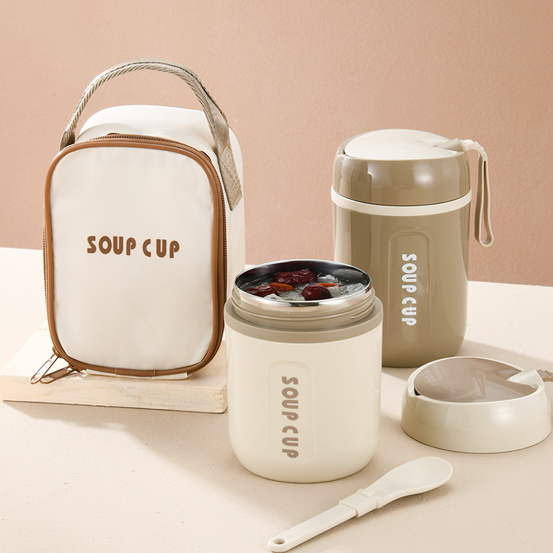 Insulated Soup Cup For Hot And Cold Food Large Capacity - Temu