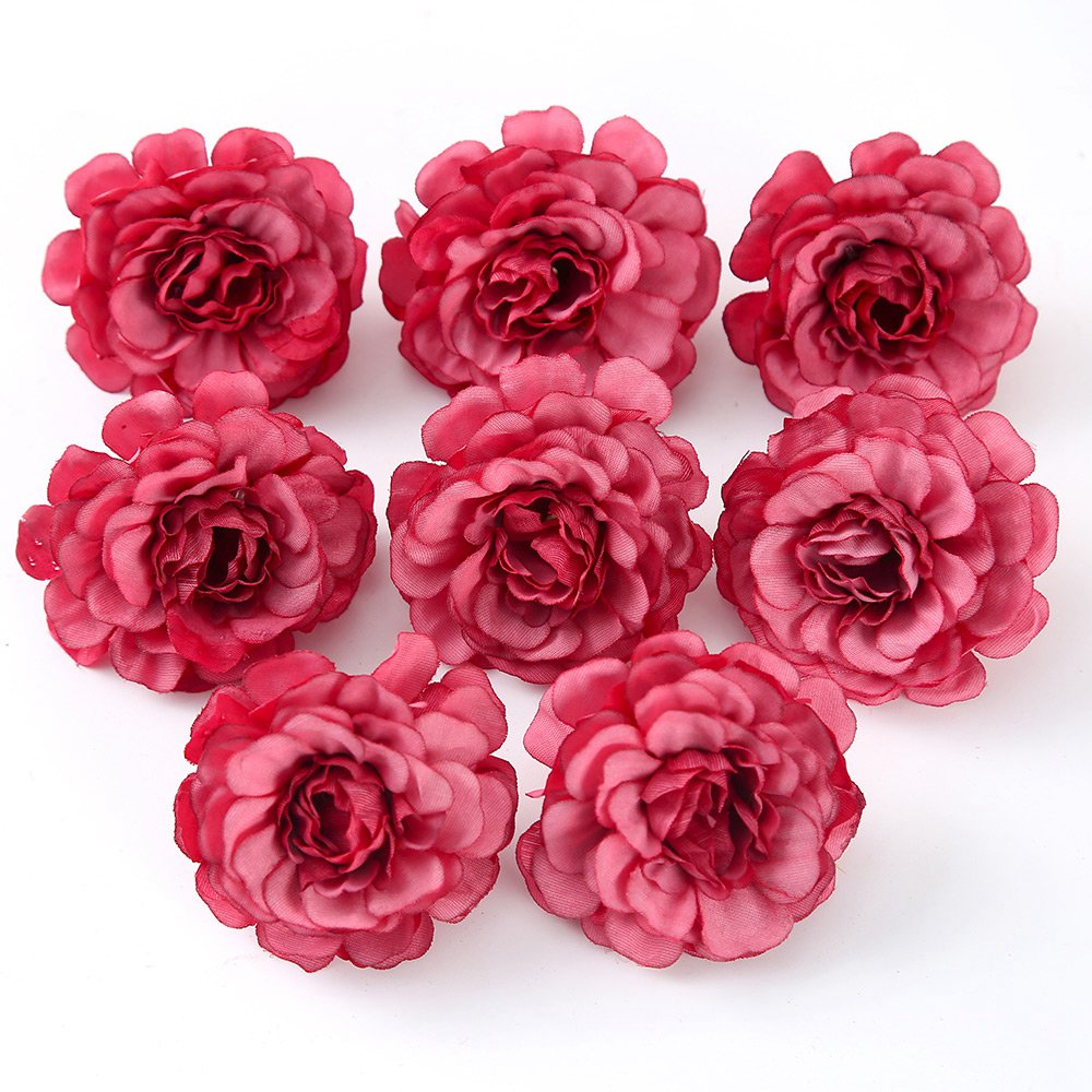 ROLLWAY Composto da Rose Artificiale Fiori Finti per Decorazioni Teste di  Rosa Artificiali Rose Finte per Decorazioni Torta Finti Fiori di Seta per  Anniversari, Matrimonio, Valentine's Day (Tipo A) : : Casa