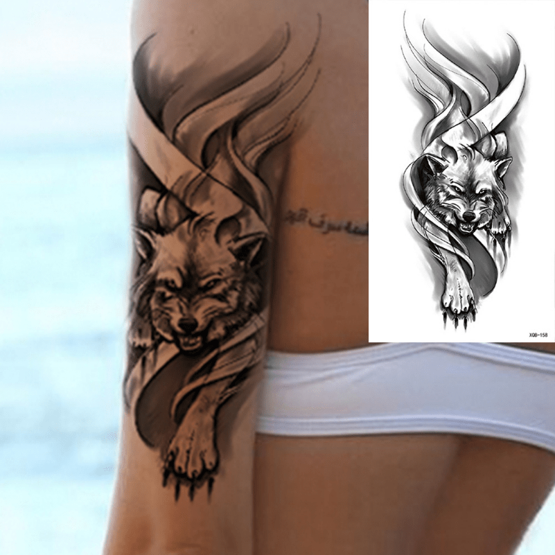 Pegatinas Tatuajes Temporales Artísticos Extraños - Temu Chile