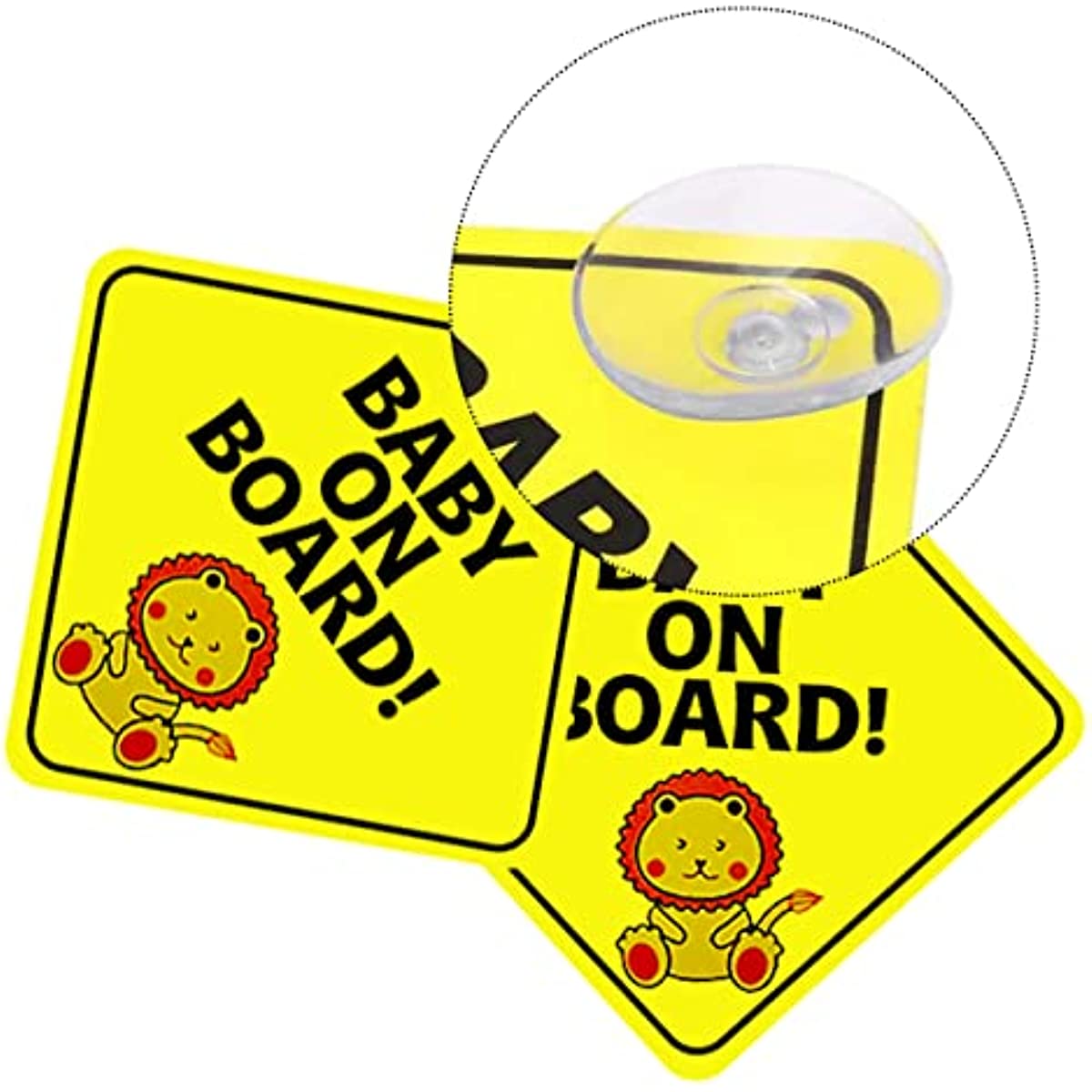 Baby on board - Baby On Board Sticker Caution Sign - Sticker