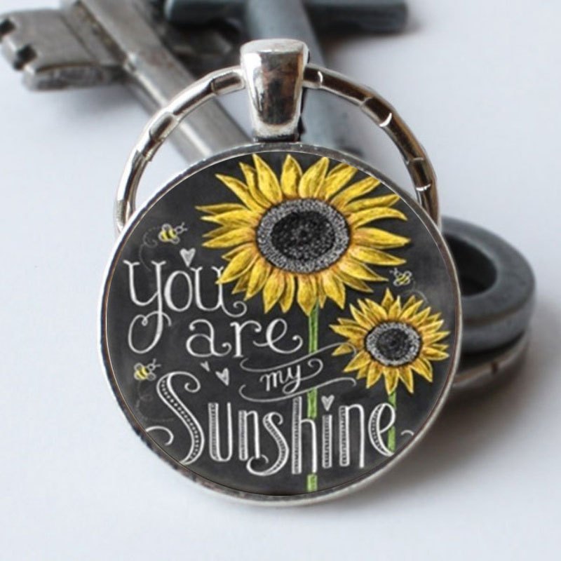 You Are My Sunshine Bracelet Vintage Sunflower Butterfly - Temu