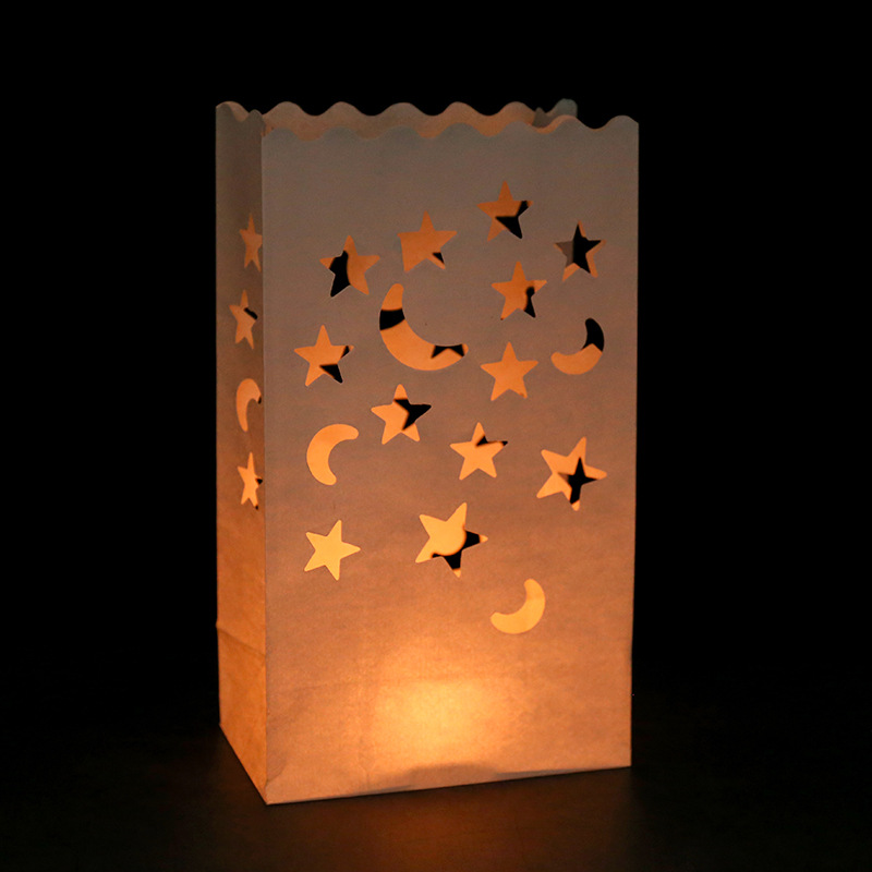 How to Make Paper Bag Luminaries | Easy Halloween & Fall Decoration -  YouTube