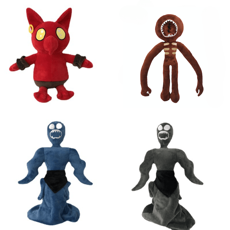 Doors Hotel Game Plush Toy Figure Jeff El Goblino Stuffed Dolls Gift