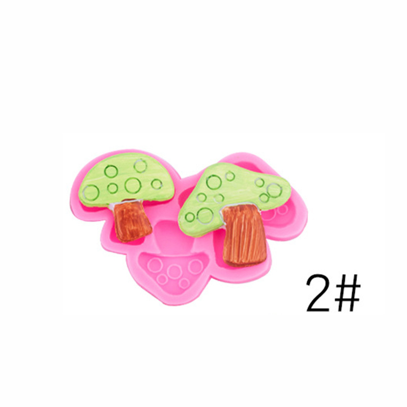 3d Forest Mushroom Chocolate Mold Silicone Candy Mold - Temu