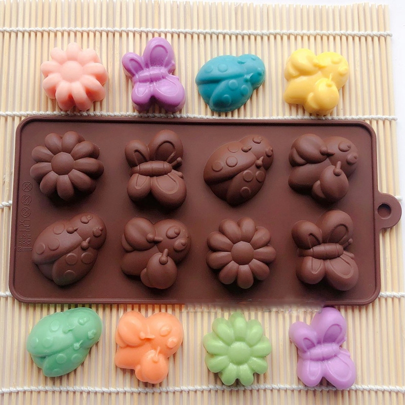 Food Grade Silicone Flower Molds Baking Sheets With Flowers - Temu