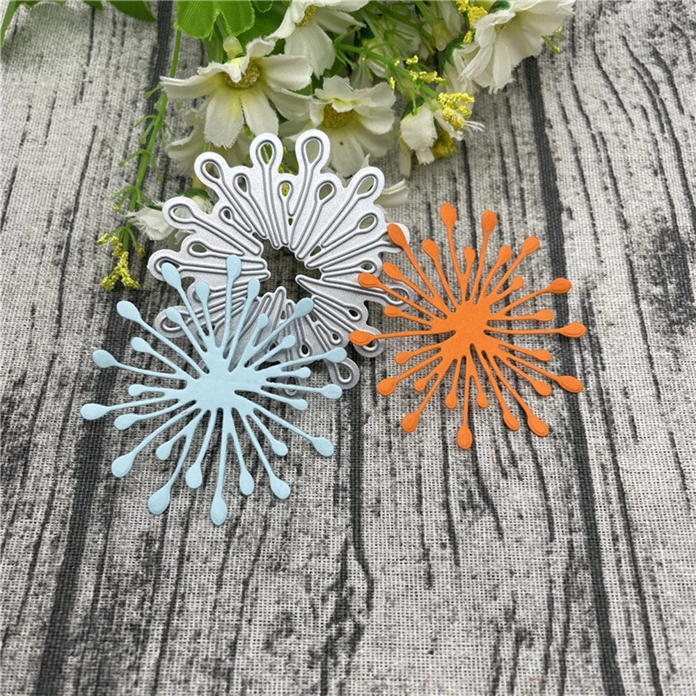  Romantic Fireworks Metal Die Cuts,Cutting Dies for Card Making  Clearance,Embossing Dies for Scrapbooking, DIY Album Paper Cards Art Craft  Decoration