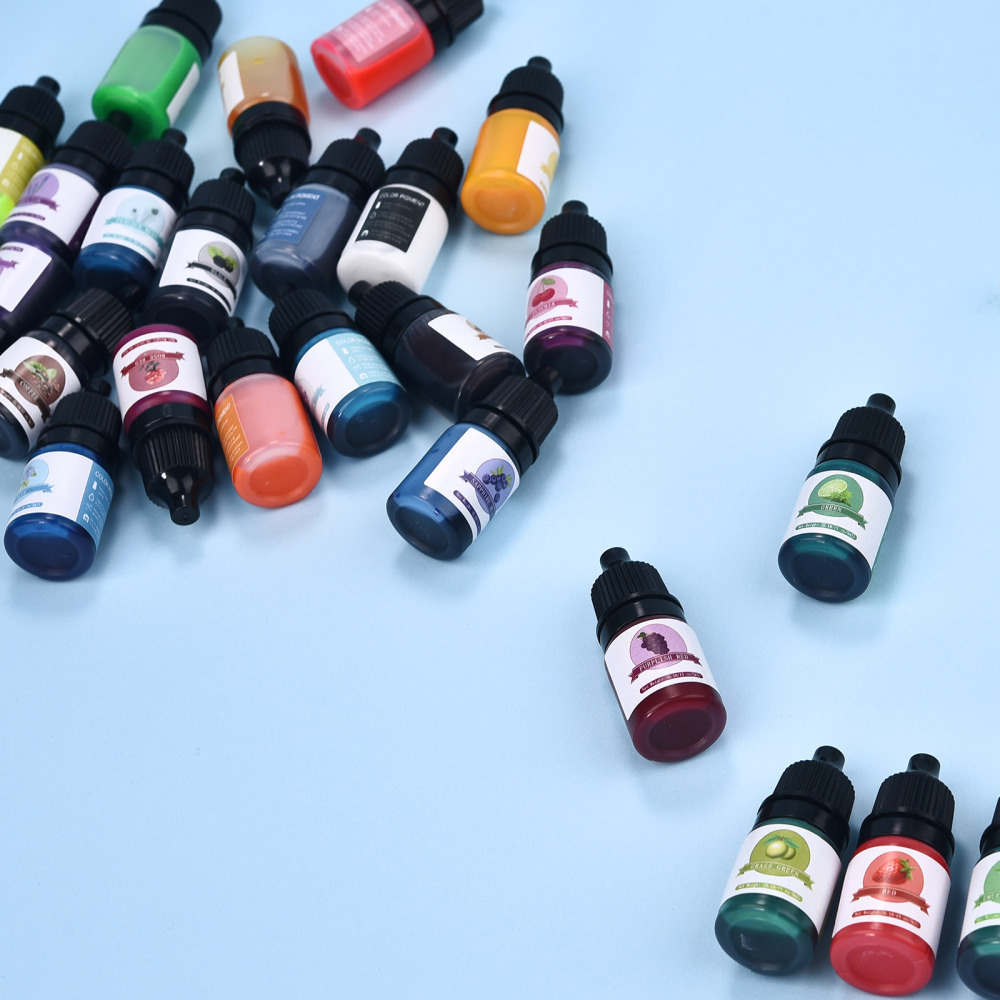 10ml Resin Pigments Candle Soap Dye DIY UV Aromatherapy Epoxy