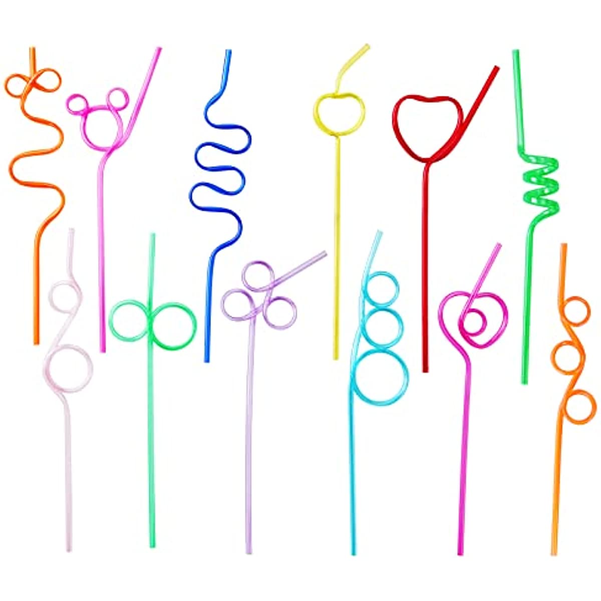 Valentine Straws Heart Shaped Straws Plastic Disposable Drinking Cute Straw  Drinking Coffee Milk Straw Valentine Party Favors - Temu