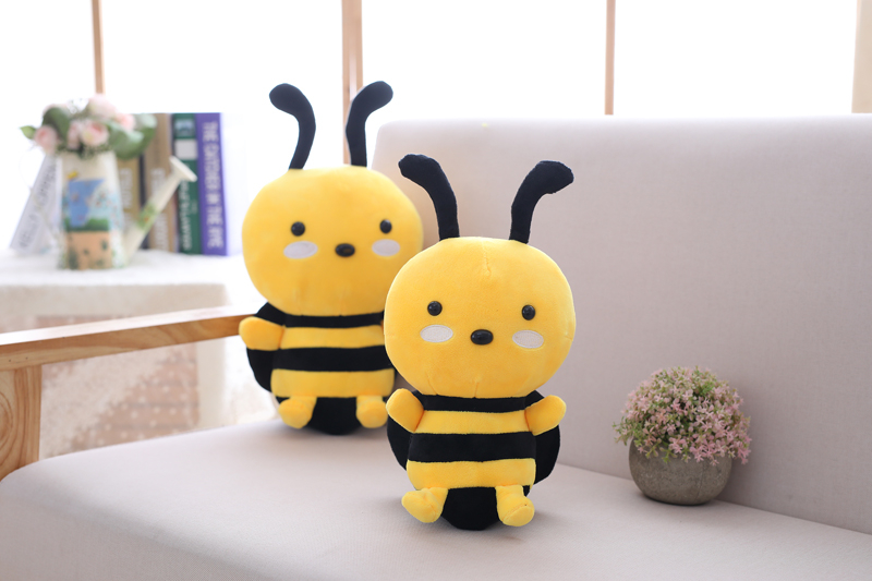 Cute Busy Bumble Bee Plush Cuddly Soft Stuffed Animals Toy – Hanarii