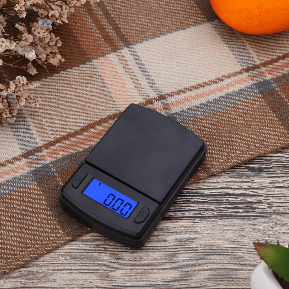 Digital Mini Pocket Scale Portable Jewelry Balance Gram Oz Herb Gold 500g x  0.1g