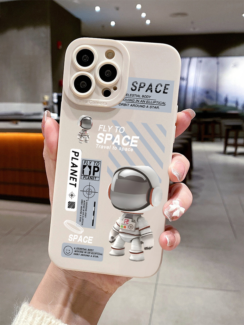 Astronaut Space Moon Liquid Cover Case For Apple iPhone 13 Pro Max Mini SE  12 11 Xr Xs 7 8 -25