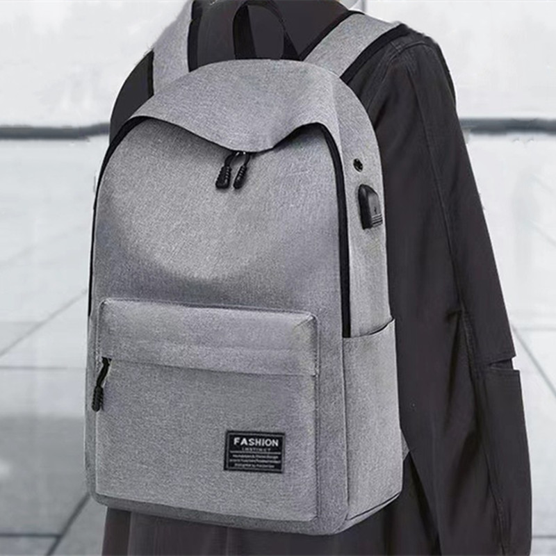 Large Capacity Backpack, Simple Solid Color Backapck, Preppy Students  School Bag For Middle School High School, Casual Fashion Versatile Bag,  Outdoor Travel Bag - Temu