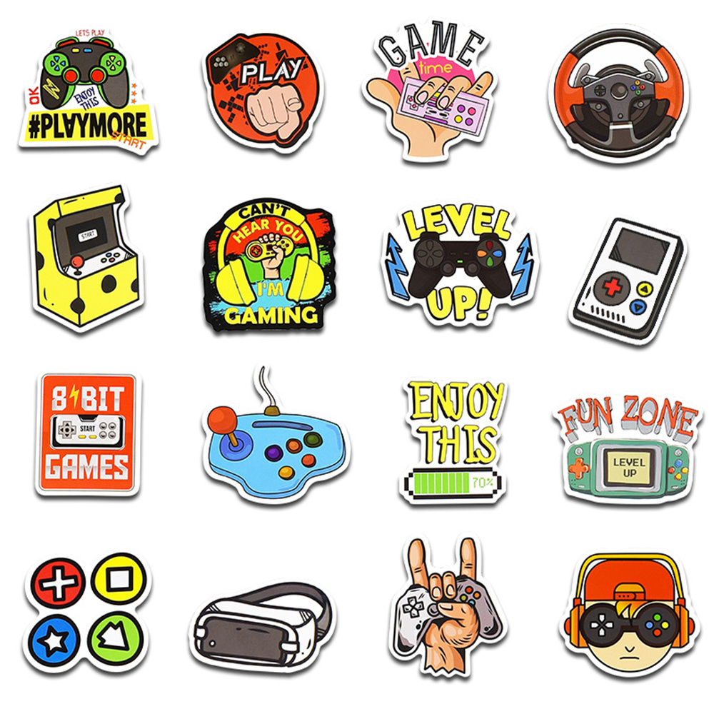 Retro Game Console Stickers Perfect Laptops Suitcases - Temu