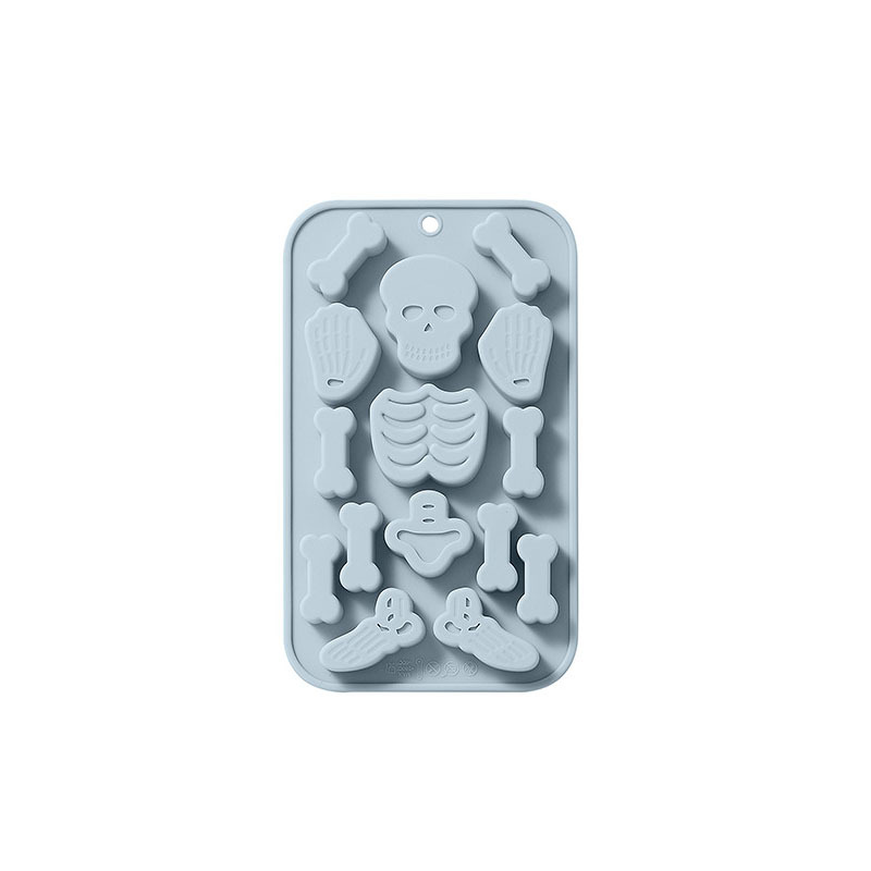 Skeleton Chocolate Molds, 3d 32 Cavities Silicone Mold, Mini Skull